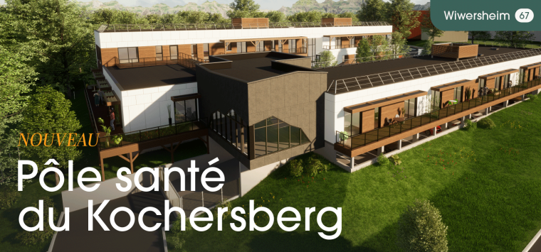 Nouveau pôle santé en bois au Kochersberg